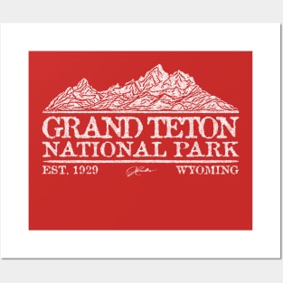 Grand Teton National Park Posters and Art